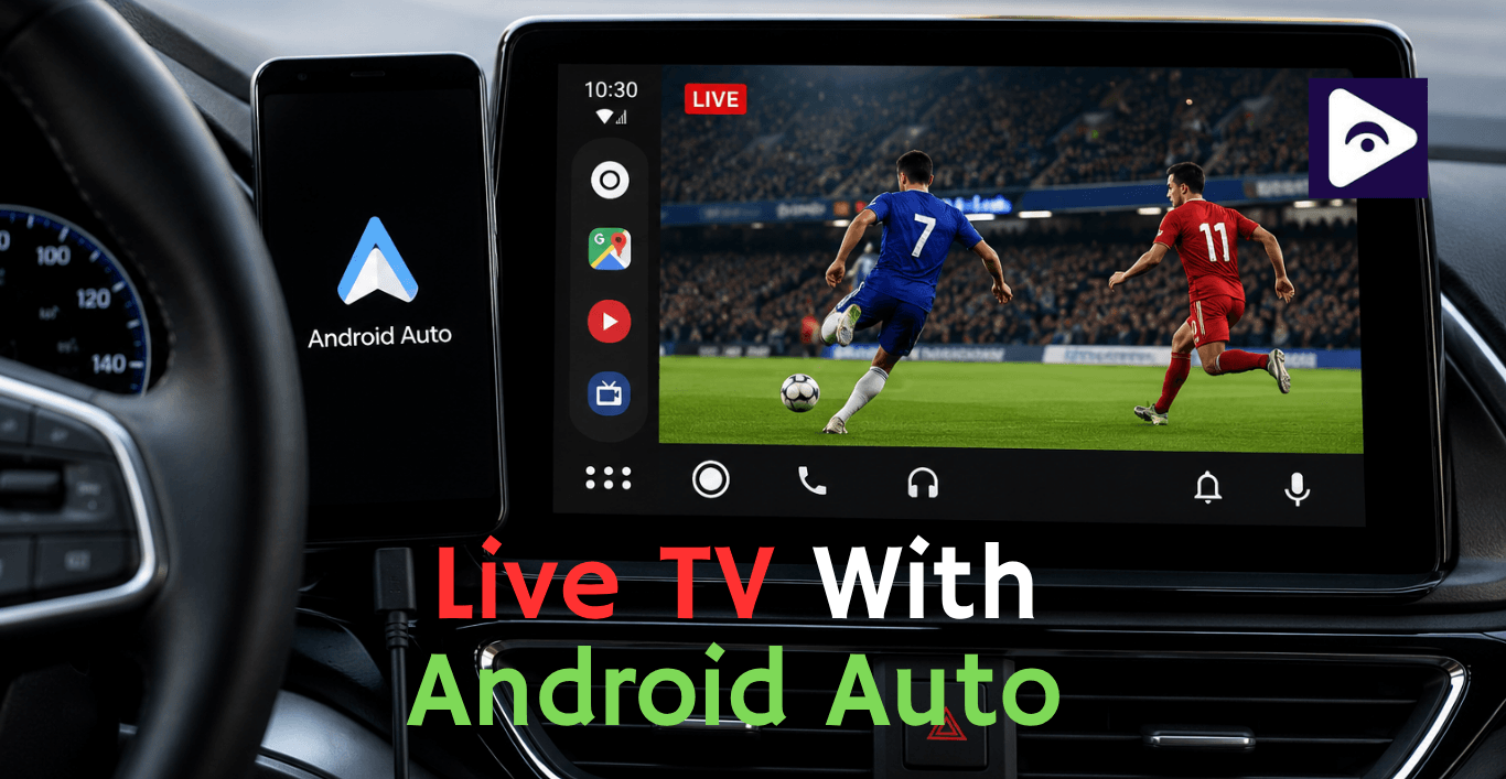How To Watch Live TV With Android Auto