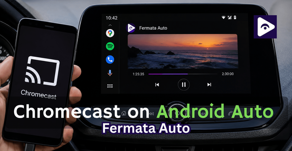 How to add Chromecast on Android Auto with Fermata Auto